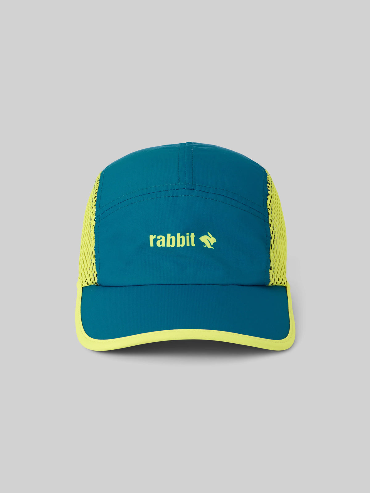 rabbit Run Hat Vent Mesh. Blue/Yellow.