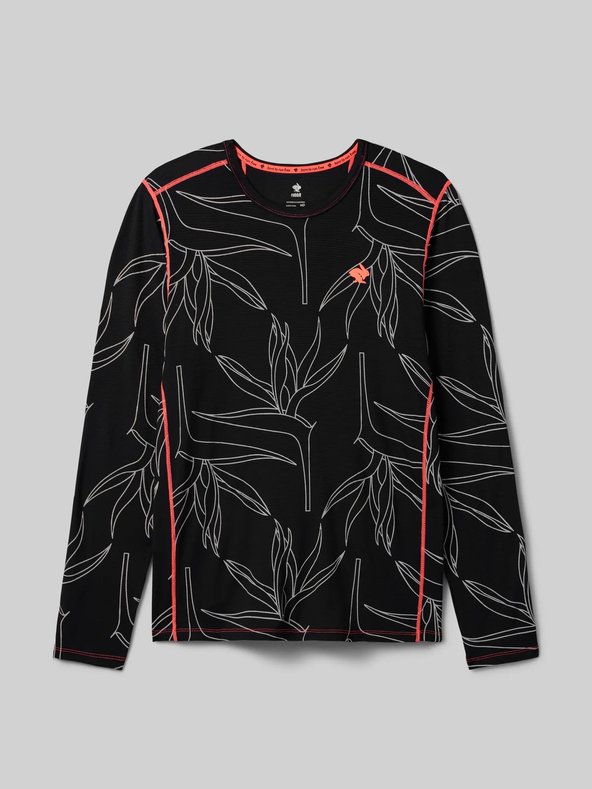 Men's rabbit Low Light Layer One. Black Reflective.