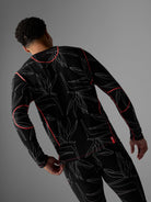 Men's rabbit Low Light Layer One. Black Reflective.