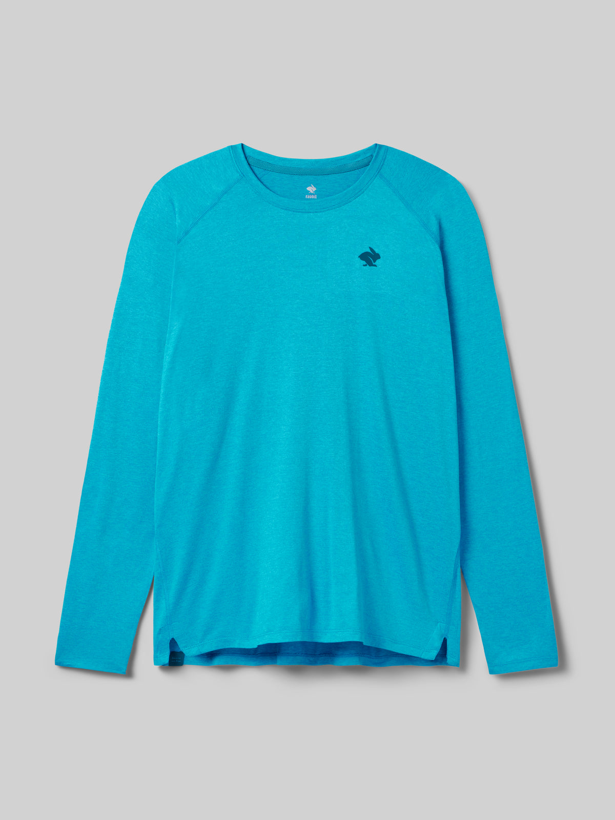 Men's rabbit EZ Tee LS in Atomic Blue