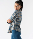 Women's rabbit High Country LS Flannel in Sedona Sage