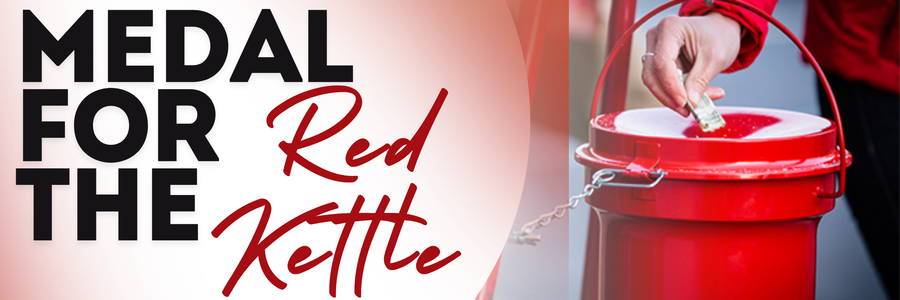 Medal for the Red Kettle 5K