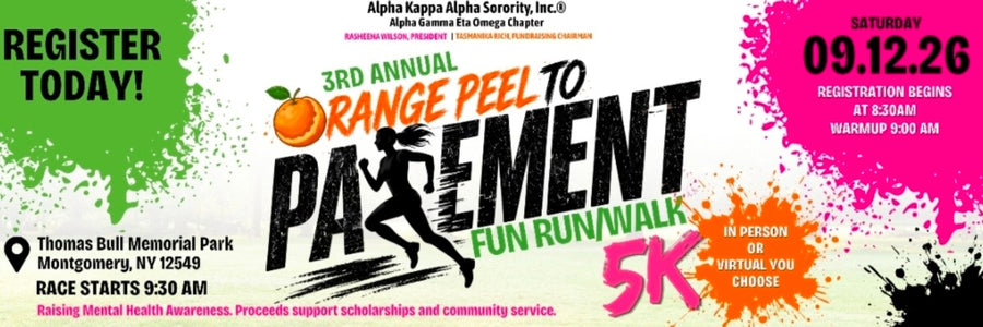 Orange Peel to Pavement 5K