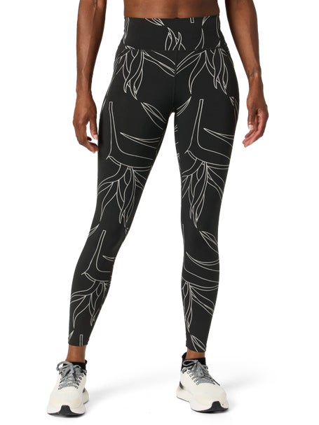 Women's rabbit Low Light Speed Tights in Black Reflective