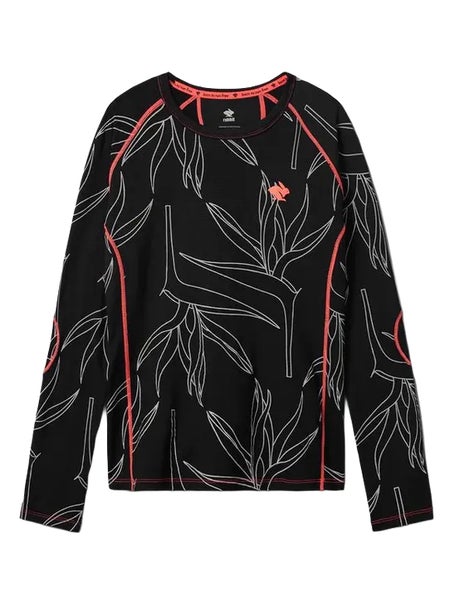 Women's rabbit Low Light Layer One in Black Reflective