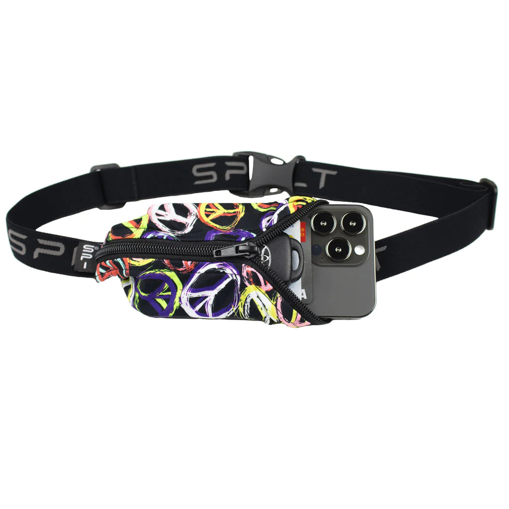 Unisex Spibelt Large Pocket | Peace/Multicolored
