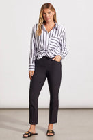 Tribal Flatten-It Pull On Ankle Pant with Side Slit Women's