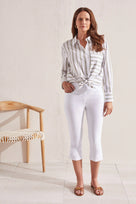 Tribal | Flatten It | Pull-On Capri | Women's