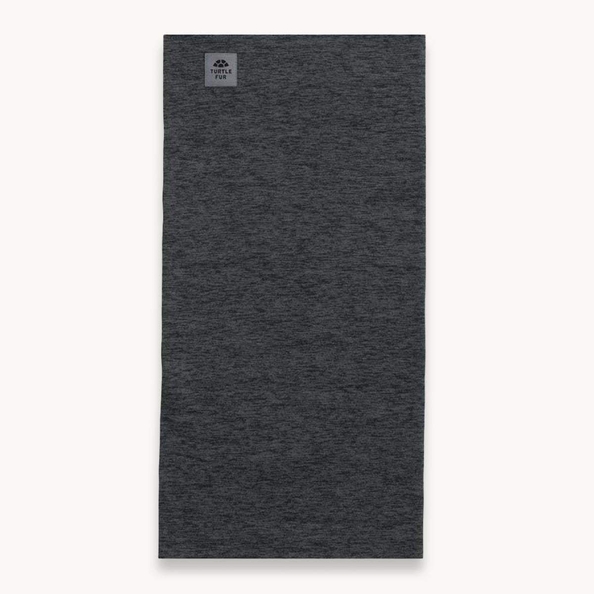 Turtle Fur Comfort Stria Midweight Neck Gaiter in Onyx