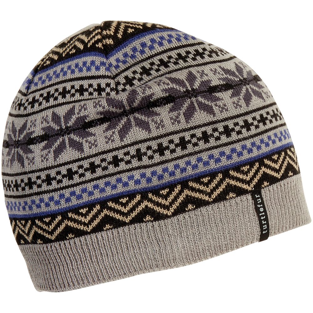 Turtle Fur Nuka Merino Wool Beanie in Gray