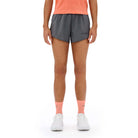 Women's CEP Ultralight Shorts. Grey. Front view.
