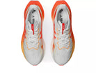 Unisex ASICS Superblast 3 White/Orange Glow top view