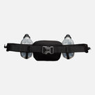 Unisex Nathan TrailMix Plus 3.0 Insulated Hydration Belt. Black. Back view.