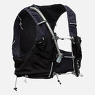 Unisex Nathan Pinnacle Pro 12 Liter Hydration Vest. Black. Front view.
