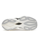 Saucony Endorphin Elite 3. White upper. White midsole. Bottom view.