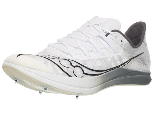 Saucony Terminal VT Track Spike Unisex White/Carbon