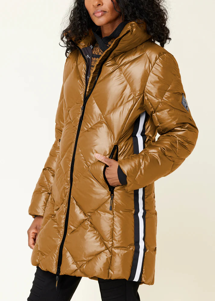 krimson klover Compass Long Down Jacket Women's