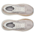 Women's Saucony Guide 18. Oat/Quartz. Top view.