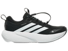 Women's Adidas Supernova Adaptive. Black upper. White midsole. Medial view.
