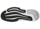 Women's Adidas Supernova Adaptive. Black upper. White midsole. Bottom view.