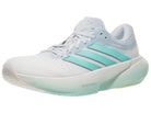 Adidas Supernova Rise 3 women's running shoe in Halo Blue/Flash Aqua/Pulse Lime - lateral view