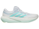 Adidas Supernova Rise 3 women's running shoe in Halo Blue/Flash Aqua/Pulse Lime - medial view