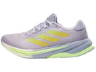 Women's Adidas Supernova Solution. Light Blue upper. Light Blue midsole. Lateral view.