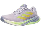Women's Adidas Supernova Solution. Light Blue upper. Light Blue midsole. Lateral view.
