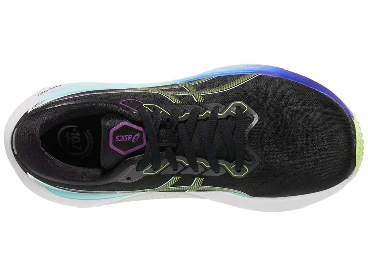 Asics Gel Kayano 30 Women s Black Glow Yellow Confluence Running Company