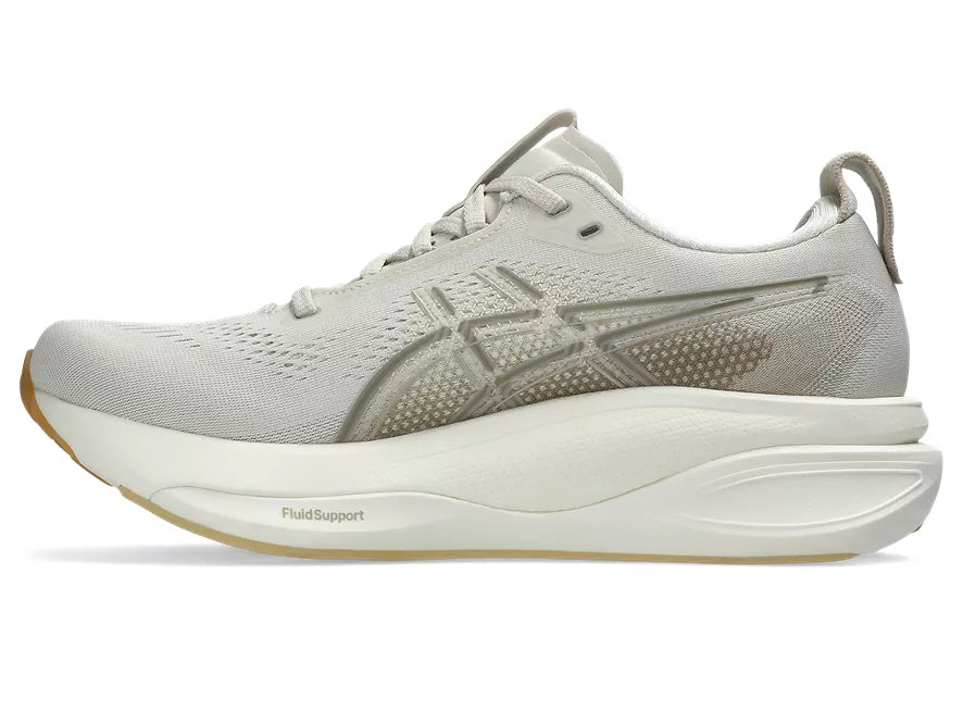 Women's Asics GEL-Kayano 33 Oatmeal/Cream medial view