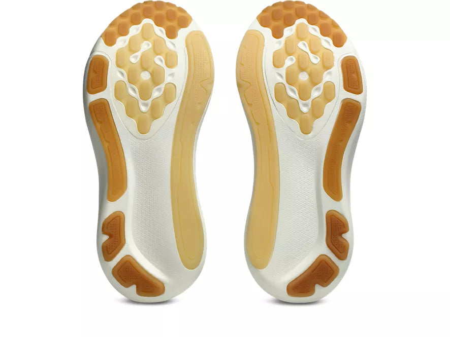 Women's Asics GEL-Kayano 33 Oatmeal/Cream outsole view