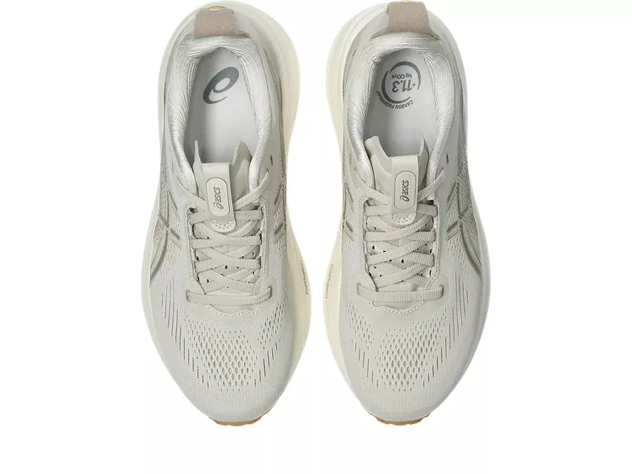 Women's Asics GEL-Kayano 33 Oatmeal/Cream top view