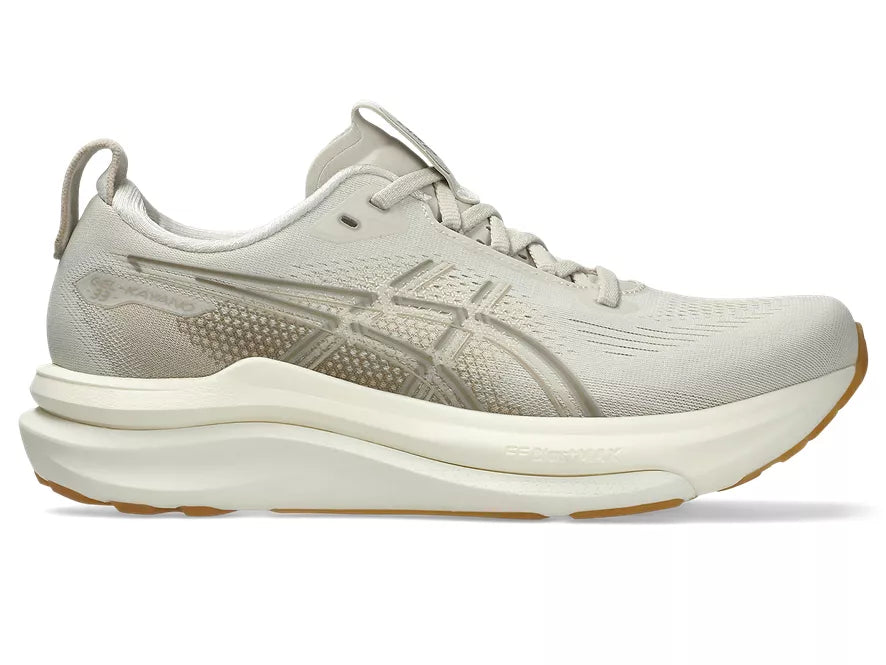 Women's Asics GEL-Kayano 33 Oatmeal/Cream lateral view