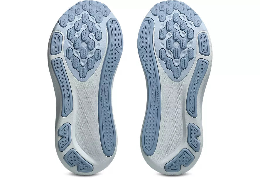 Women's Asics GEL-Kayano 33 Solid Air/Soft Sky outsole view