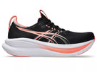 Women's Asics Gel-Nimbus 28 Black/Pearl Pink lateral view