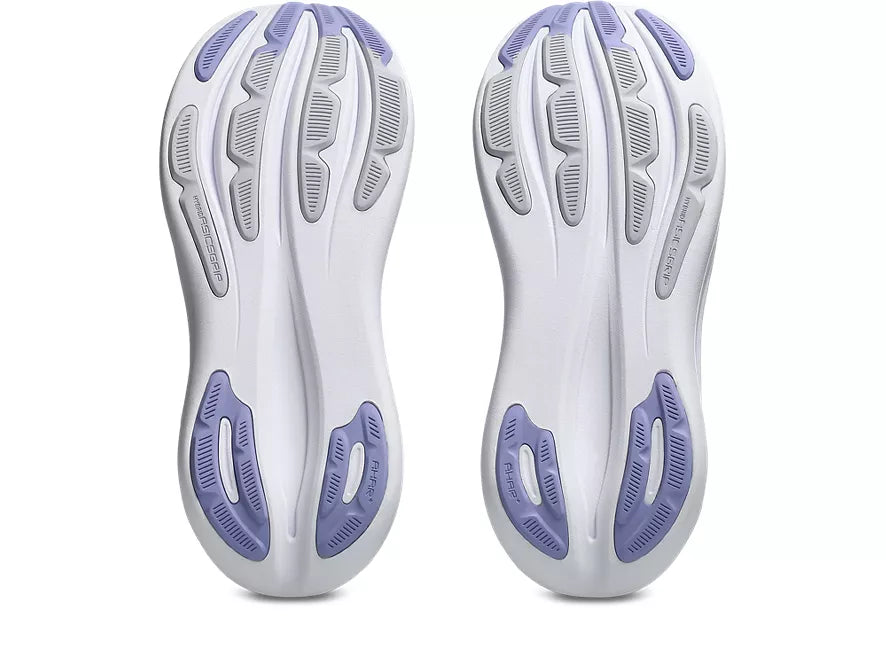 Women's Asics Gel-Nimbus 28 Midnight/Bluebell outsole view