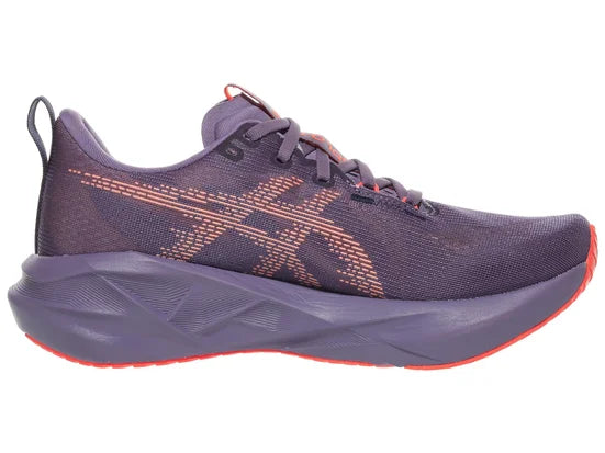 ASICS Women s Novablast 5 Greyish Purple Coral Reef 7.5