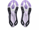 Women's Asics Novablast 6 White/Murasaki outsole view