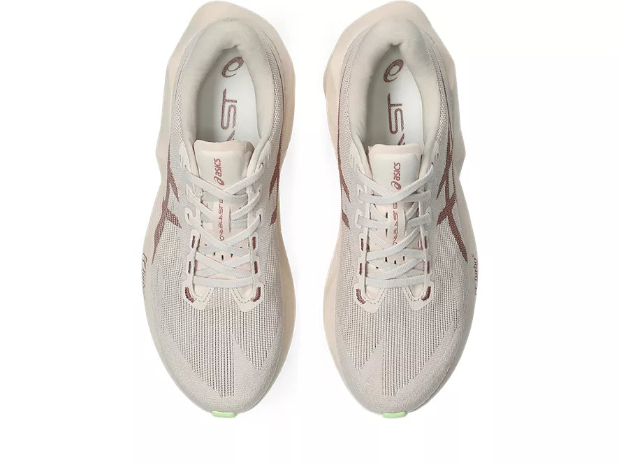 Women's Asics Novablast 6 Rose Dust/Illuminate Yellow top view