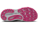 Women's Brooks Adrenaline GTS 24. Grey upper. Grey midsole. Bottom view.