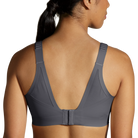 Women's Brooks Dare Scoopback 2.0. Dark Grey. Rear view.