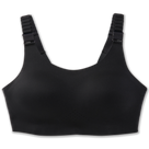 Women's Brooks Dare Scoopback 2.0. Black. Front view.