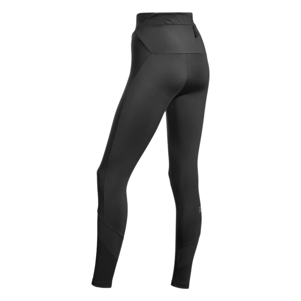 CEP Cold Weather Tights Womens. Black. Back View.