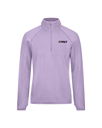 Women's CEP Core Run Thermal Zip. Lilac.