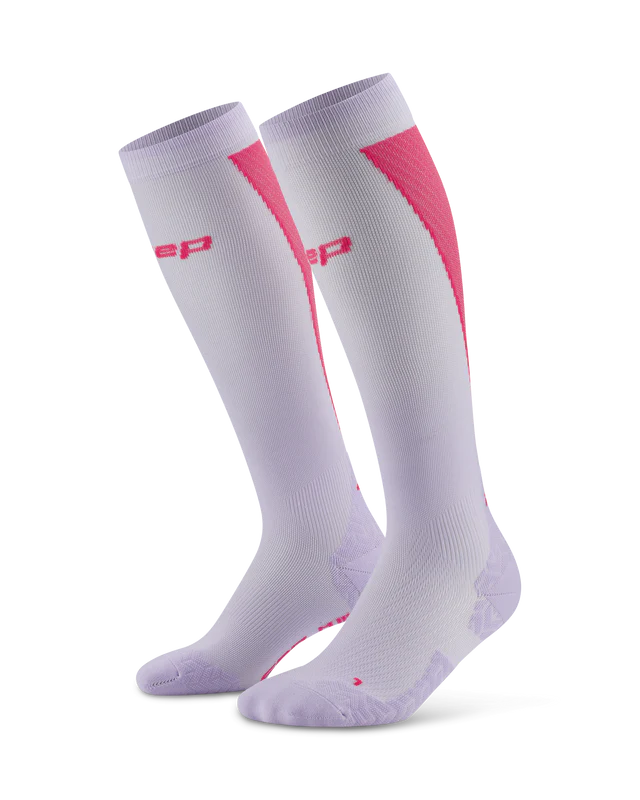Women's CEP Ultralight Compression Socks. Lilac.