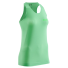 CEP Ultralight Run Tank Top Womens. Green. Front view.