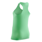 CEP Ultralight Run Tank Top Womens. Green. Back view.