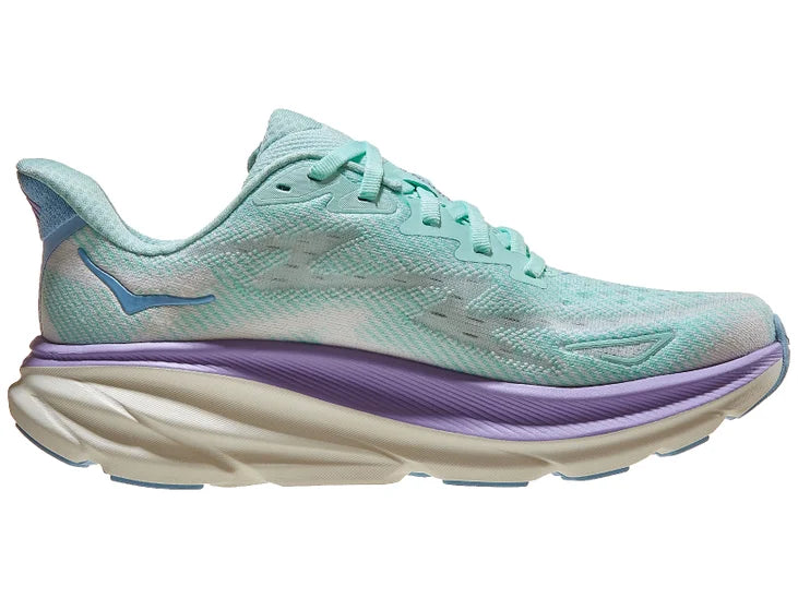 Hoka Clifton 9 Women s Sunlit Ocean Lilac Mist Confluence