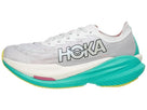 Women's Hoka Mach X2 - Frost/Electric Aqua