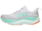 Women's Hoka Skyflow. Cosmic Grey/Seafoam. Lateral view.